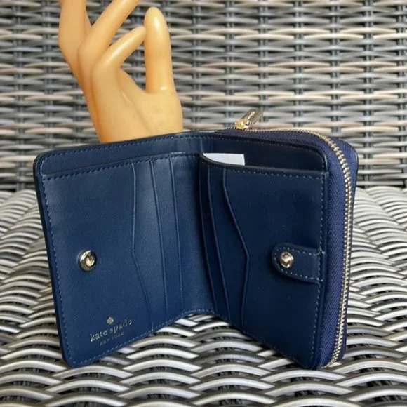 Kate Spade Staci Medium Satchel & Kate Spade Small Zip Around Bifold Wallet - Picture 9 of 16